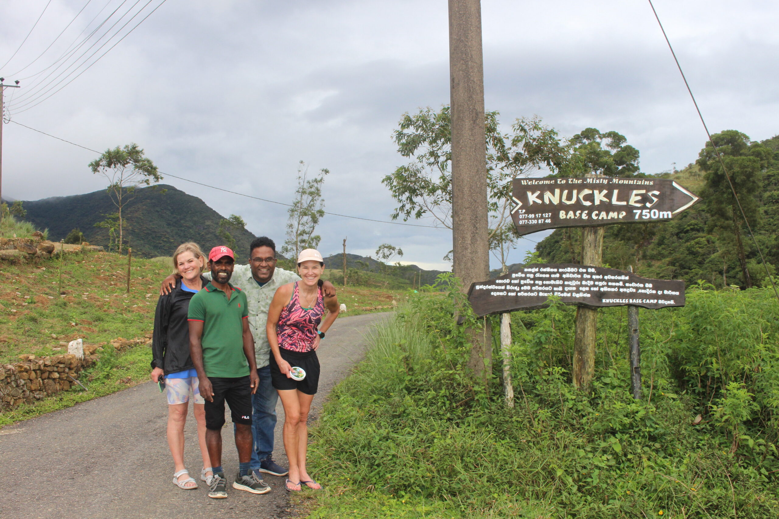 Trekking in the Knuckles Mountain Range