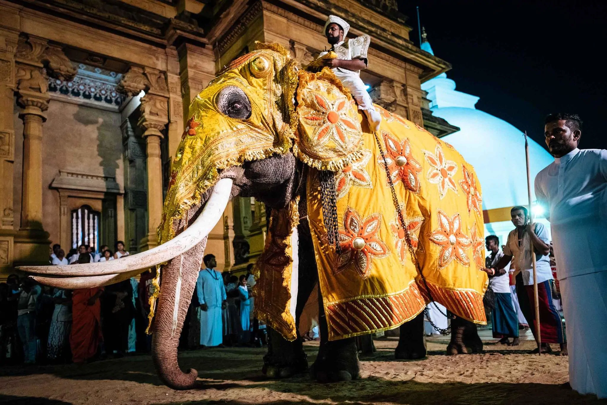 Duruthu Perahera in kelaniya viharaya